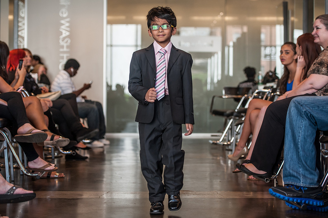 Kids at Columbia Fashion Week