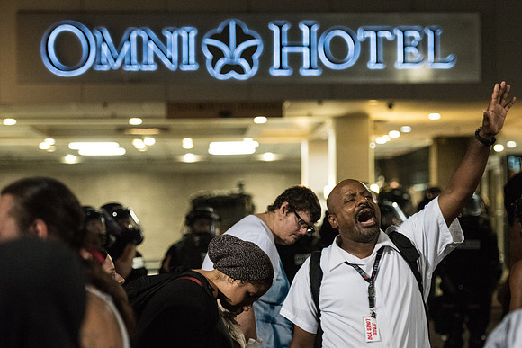 Protests break out in charlotte 45490