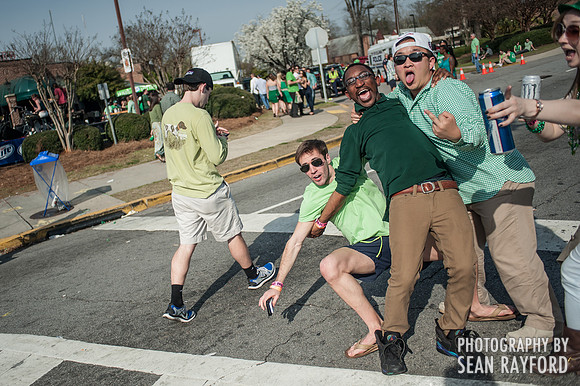 St. Patrick's Day Festival - Five Points - Columbia SC 2014