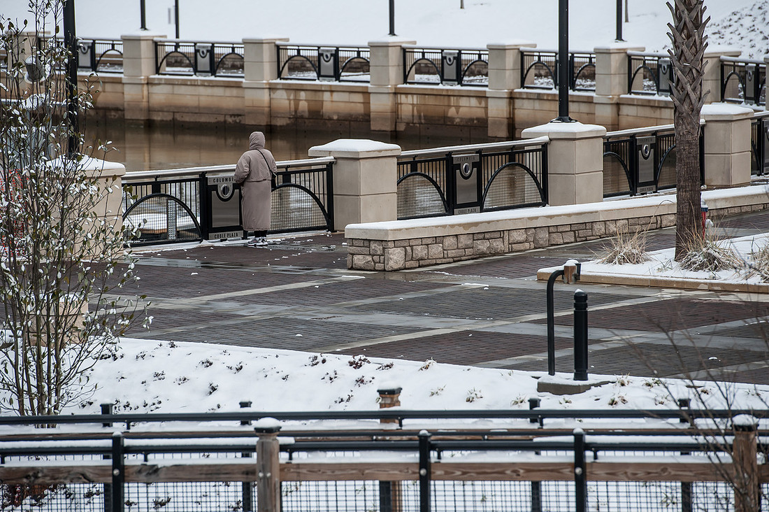 Snow in Columbia SC - Jan 2014