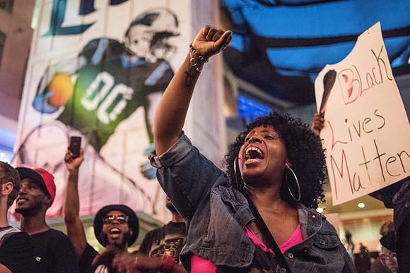 Protests break out in charlotte 44094