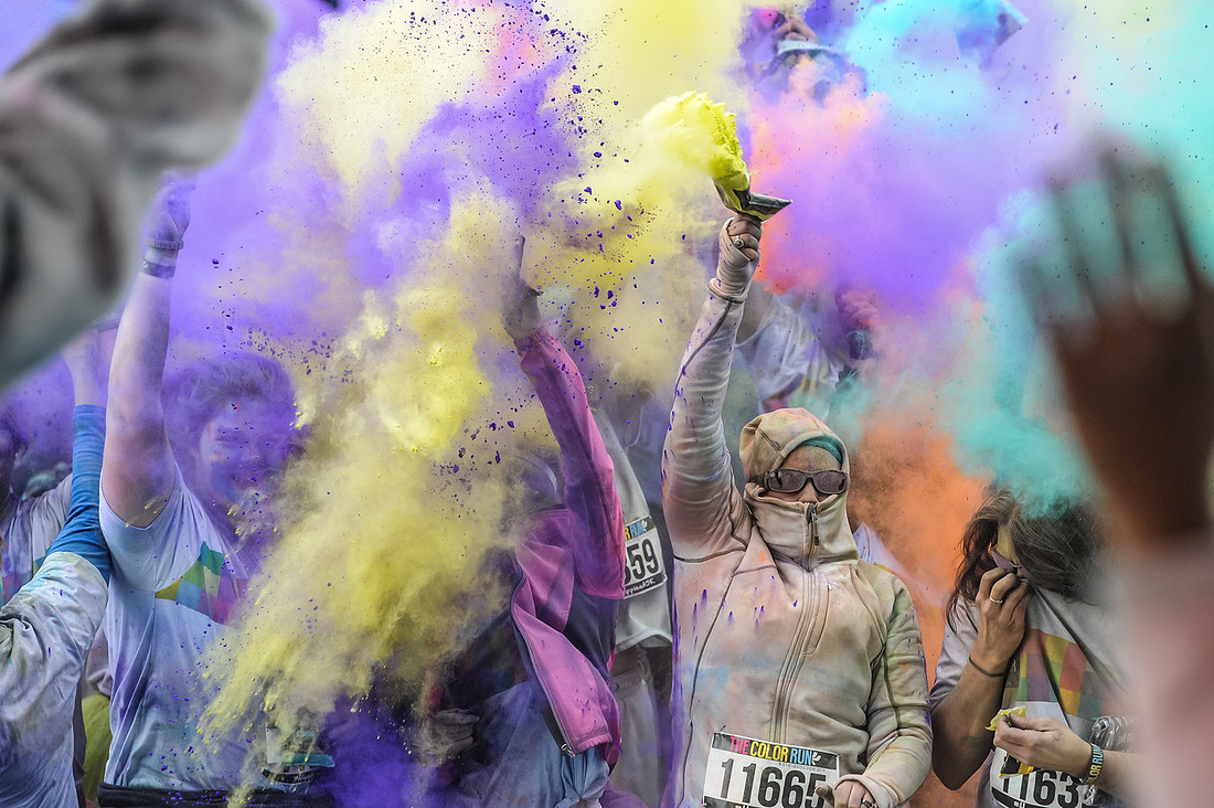 Color Run photos in Columbia, SC - March 2014 - By South Carolina Photographer Sean Rayford 