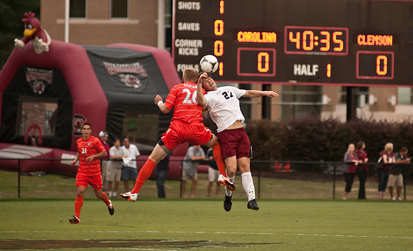 South Carolina vs. Clemson Soccer Photos