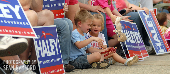 Sarah Palin and Nikki Haley in Columbia SC