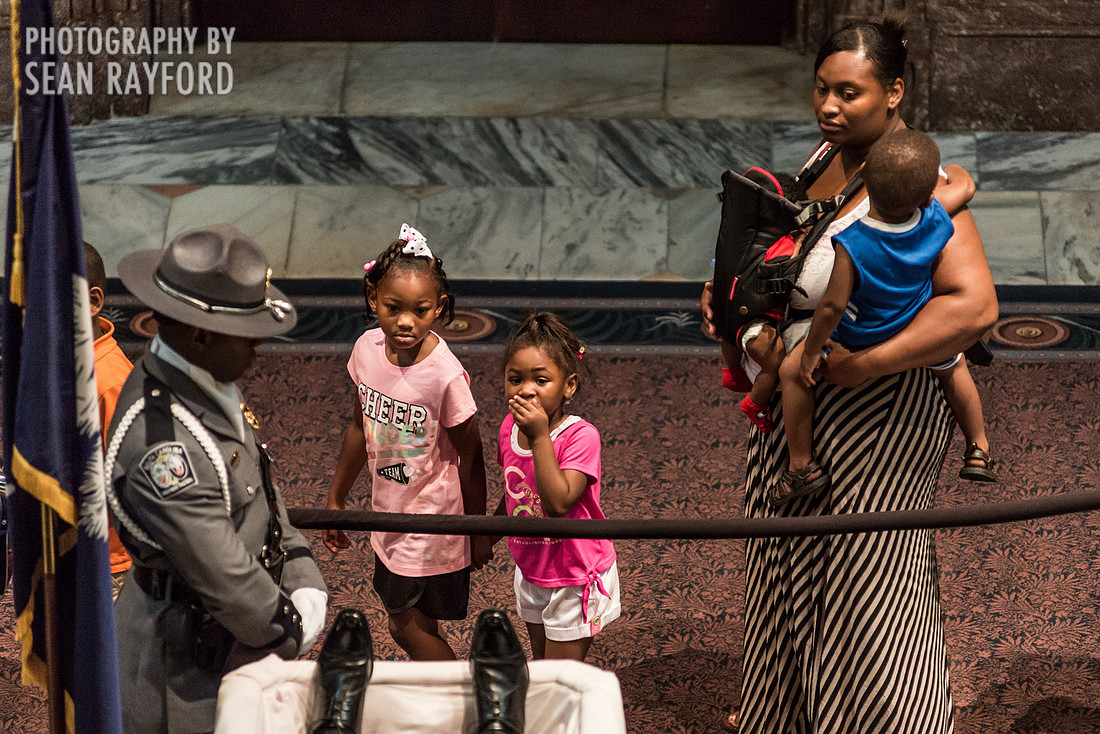 Clementa Pinckney viewing Columbia SC
