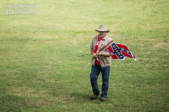Confederate flag in Columbia SC - June 27 2015