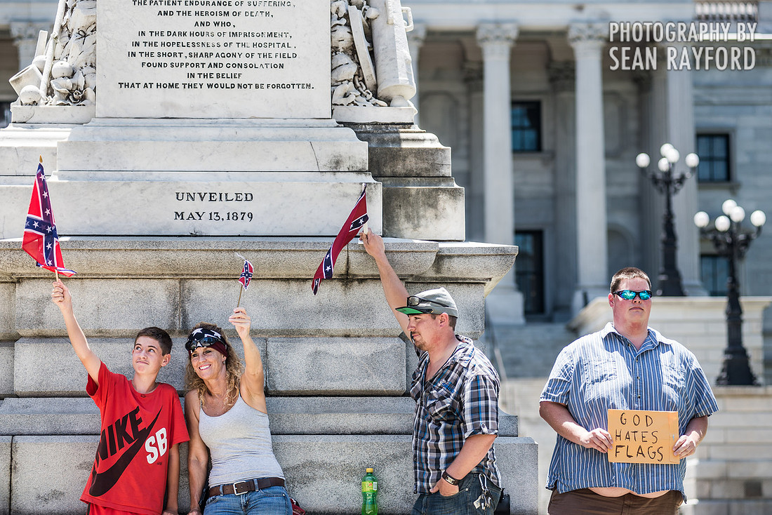 Confederate Flag Photos - Columbia, South Carolina