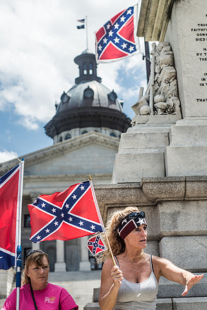 Confederate Flag Photos - Columbia, South Carolina