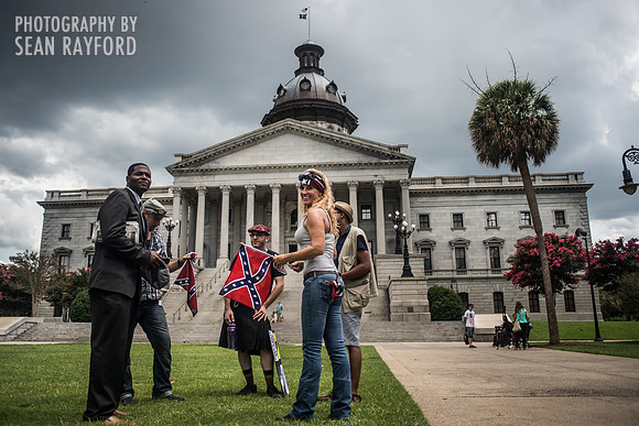 Confederate Flag Photos - Columbia, South Carolina