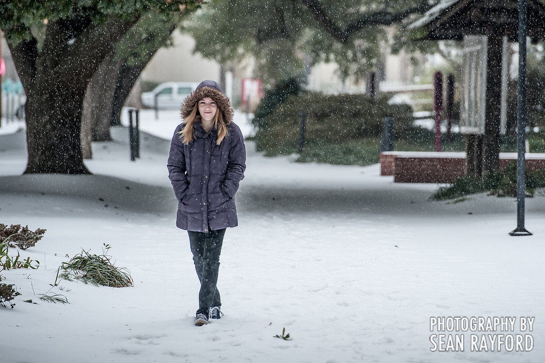 Winter storm in Columbia SC - Feb 2014