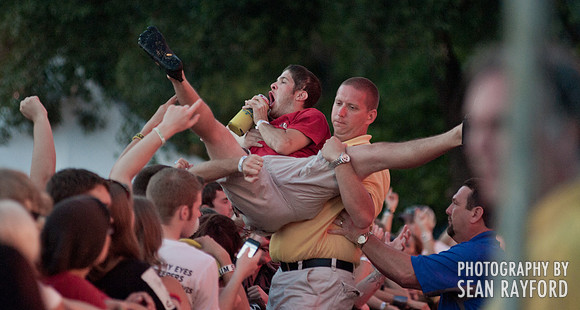 Concert Photography of the Famously Hot Music Festival by South Carolina photojournalist Sean Rayford