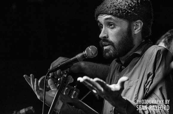 Aaron Weiss of mewithoutYou at New Brookland Tavern in West Columbia, SC