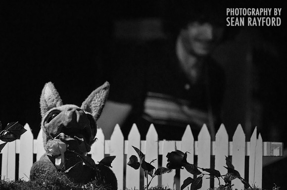Falling Off a Building, General Olglethorpe and the Panhandlers and Happiness Bomb at New Brookland Tavern on April 4, 2012. Photography by Sean Rayford