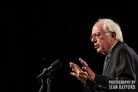 Bernie Sanders at Benedict