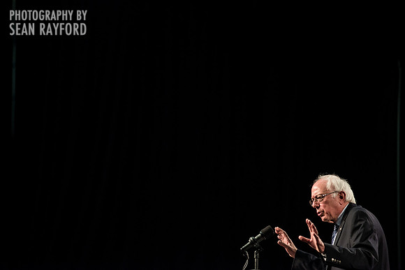 Bernie Sanders at Benedict