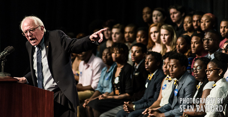 Bernie Sanders at Benedict