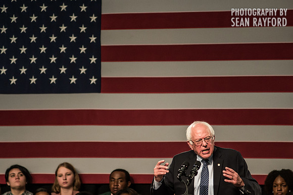Bernie Sanders at Benedict