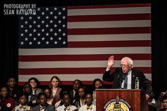 Bernie Sanders at Benedict