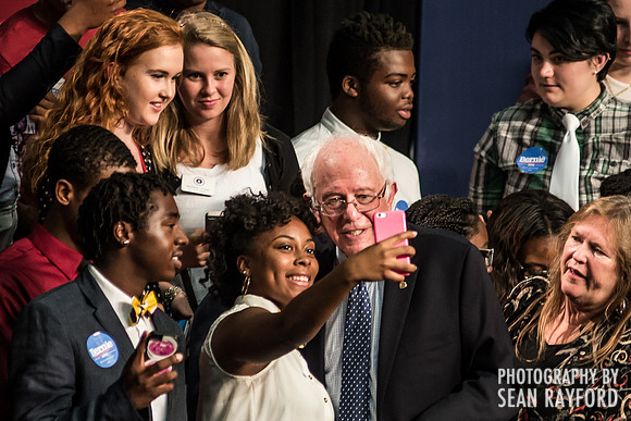 Bernie Sanders at Benedict