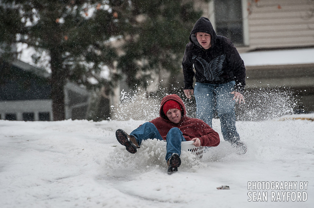 Winter storm in Columbia SC - Feb 2014