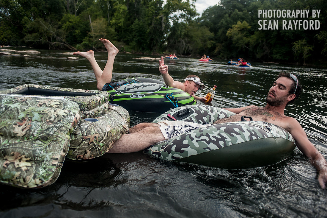 Saluda River on Labor Day in Columbia, SC by South Carolina Photographer Sean rayford