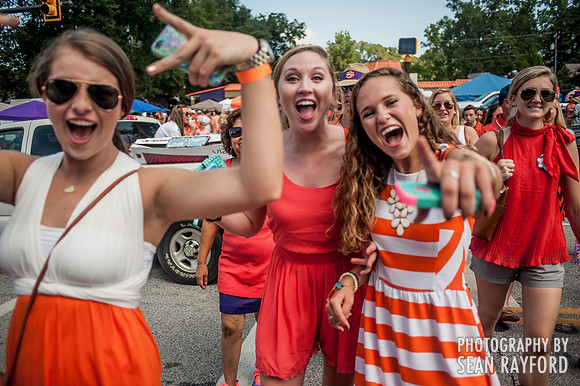 Clemson Football Fans - Photos
