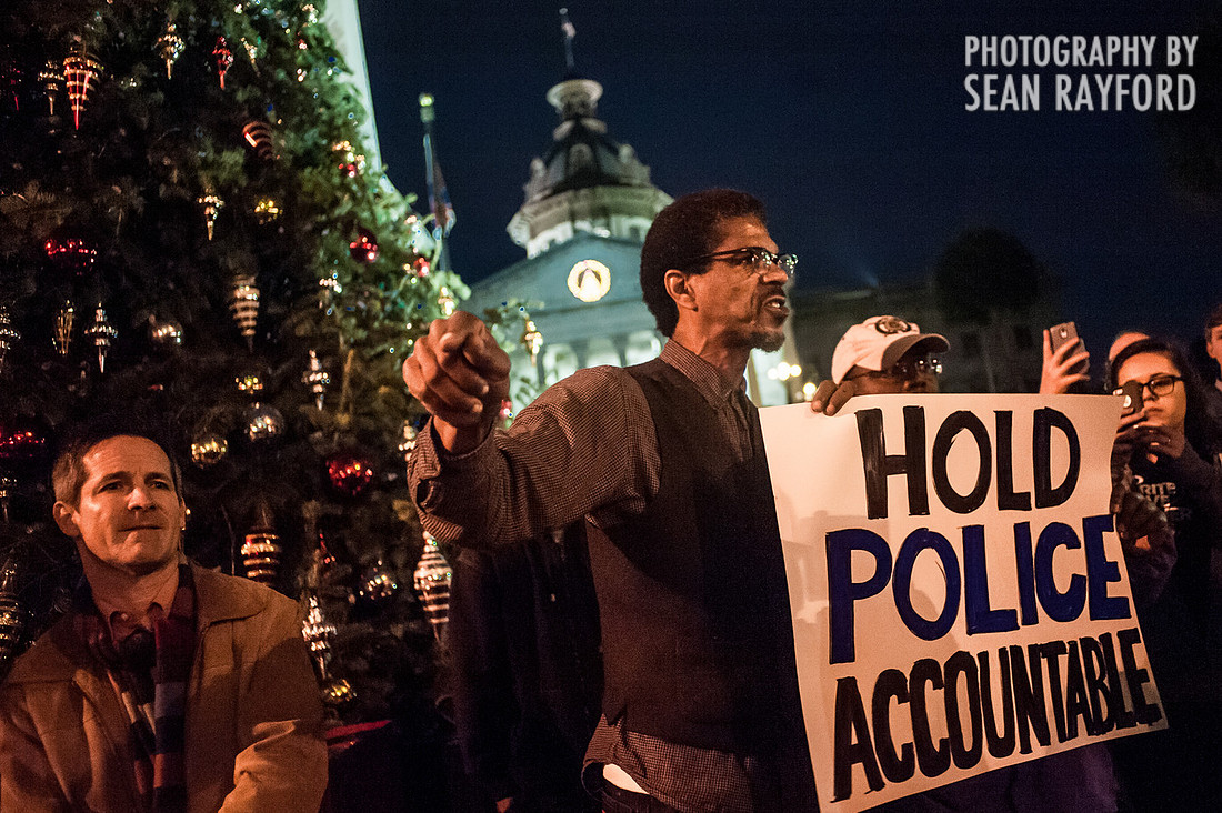 Michael Brown Reaction - Columbia SC