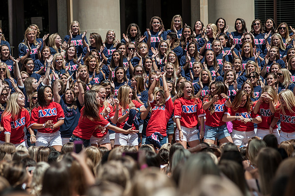 Sorority Bid Day - University of South Carolina - 2013