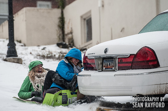 Winter storm in Columbia SC - Feb 2014