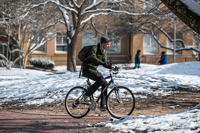 Snow in Columbia SC - Jan 2014