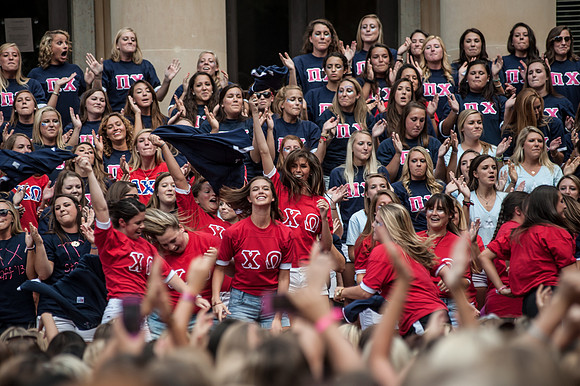 Sorority Bid Day - University of South Carolina - 2013