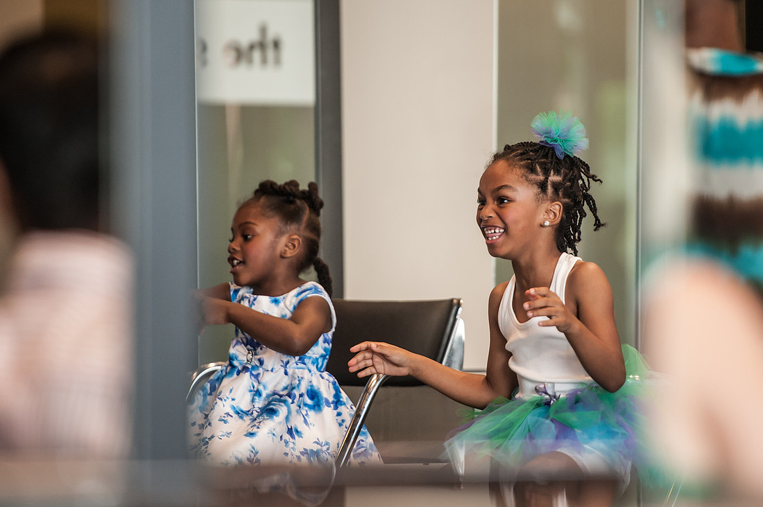 Kids at Columbia Fashion Week