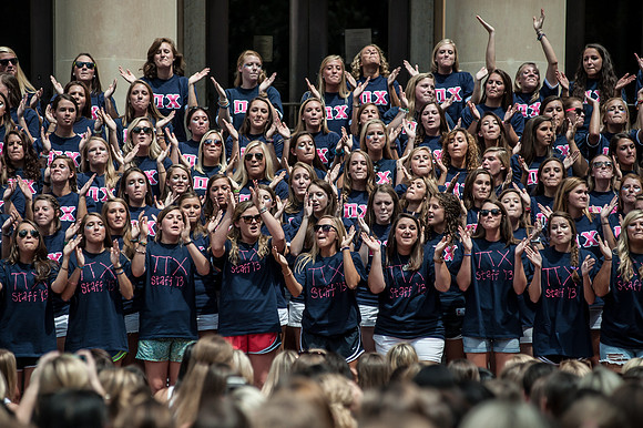 Sorority Bid Day - University of South Carolina - 2013