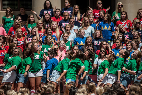 Sorority Bid Day - University of South Carolina - 2013