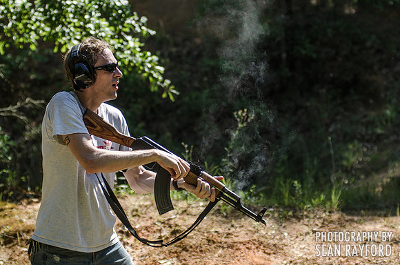 Shooting guns with SC photojournalist Sean Rayford