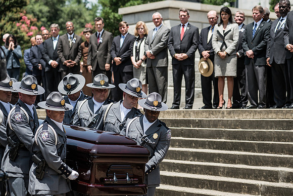Clementa Pinckney viewing Columbia SC