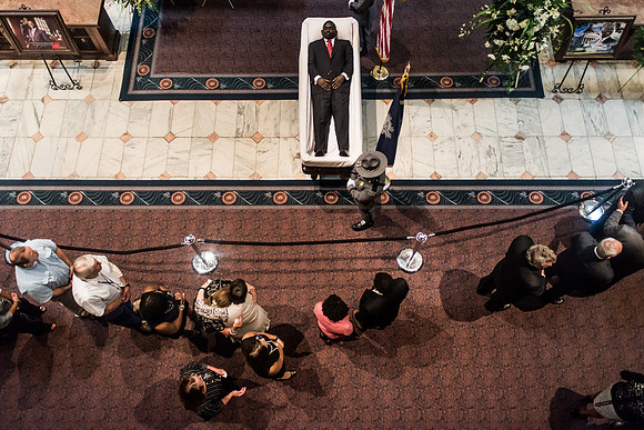 Clementa Pinckney viewing Columbia SC