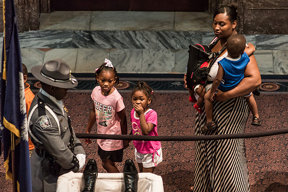 Clementa Pinckney viewing Columbia SC