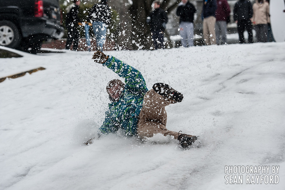 Winter storm in Columbia SC - Feb 2014