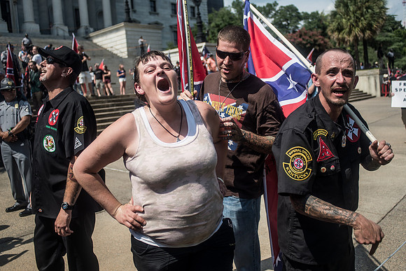 KKK Rally - Columbia SC - Photos