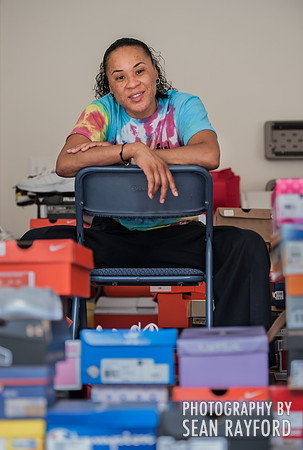 Basketball coach Dawn Staley