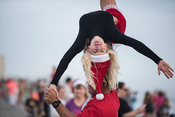 surfing santas by columbia sc photographer