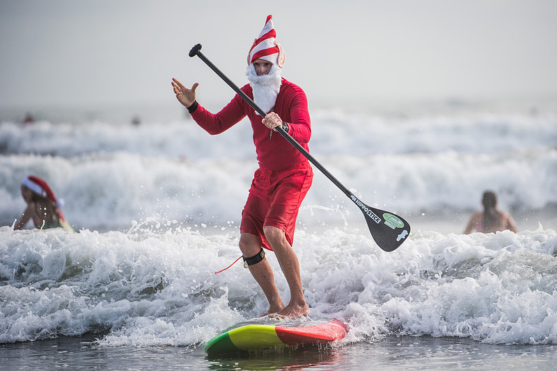 surfing santas by columbia sc photographer