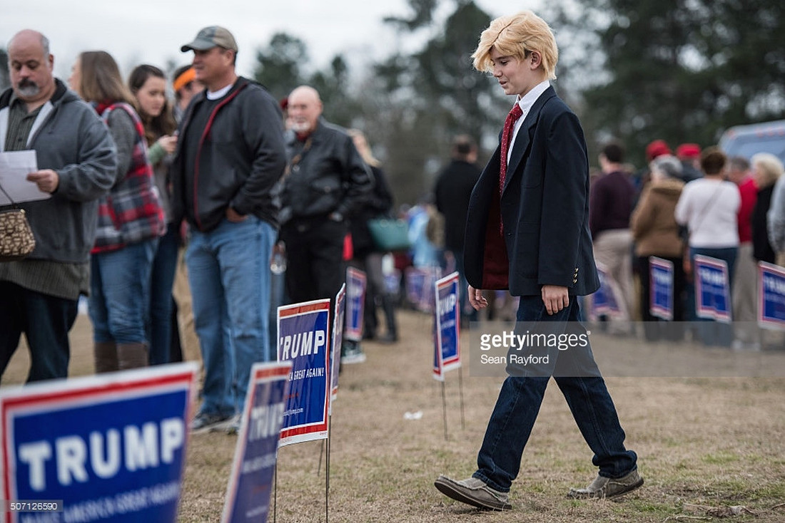 lil trump South Carolina photographer Sean Rayford