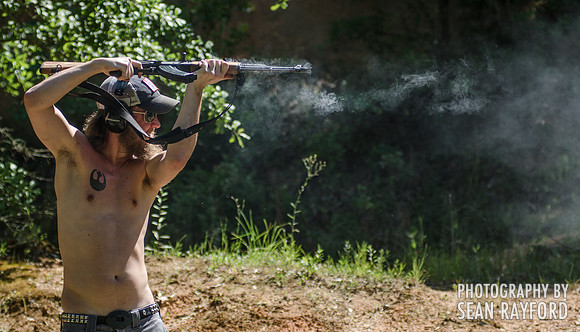 Shooting guns with SC photojournalist Sean Rayford