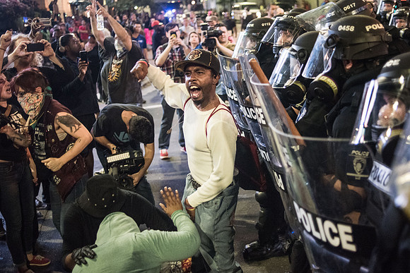 Protests break out in charlotte 44836