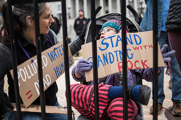 columbia Wells Fargo NoDAPL Protest Photos-3