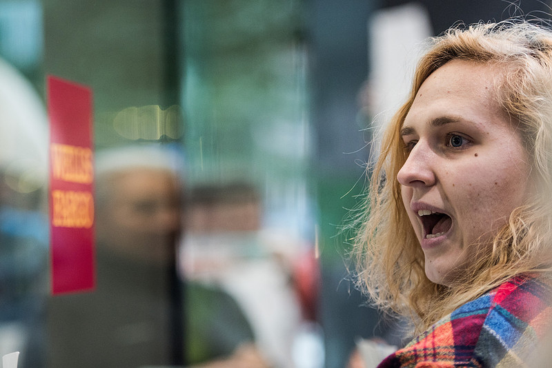 columbia Wells Fargo NoDAPL Protest Photos-14