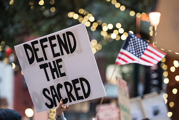 columbia Wells Fargo NoDAPL Protest Photos-24