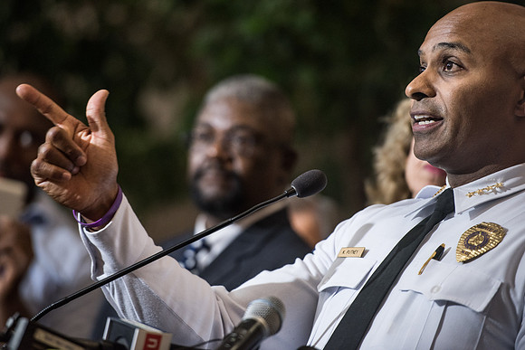 Charlotte Mayor Jennifer Roberts And Police Chief Hold News Conference On Protests Following Recent Police Shooting  46454